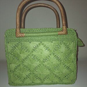 Fossil Raffia Summer Bag